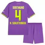 Borussia Dortmund N. Schlotterbeck 4 Fotbollströja Barn Tredje 2026/27