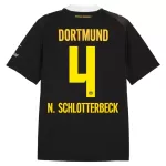 Borussia Dortmund N. Schlotterbeck 4 Fotbollströja Borta 2026/27