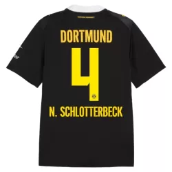 Borussia Dortmund N. Schlotterbeck 4 Fotbollströja Borta 2026/27 Borussia Dortmund N. Schlotterbeck 4 Fotbollströja Borta 2026/27