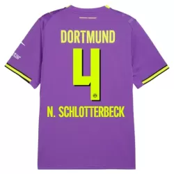 Borussia Dortmund N. Schlotterbeck 4 Fotbollströja Tredje 2026/27 Borussia Dortmund N. Schlotterbeck 4 Fotbollströja Tredje 2026/27