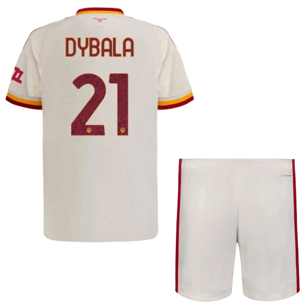 AS Roma Dybala 21 Fotbollströja Barn Borta 2026/27