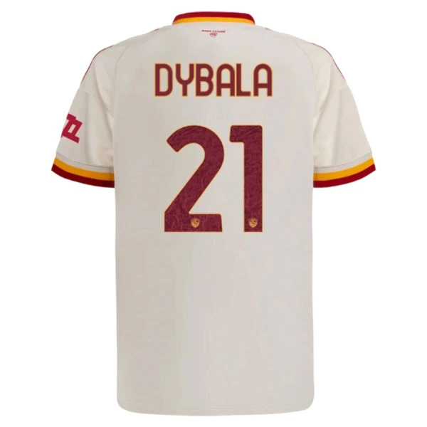 AS Roma Dybala 21 Fotbollströja Borta 2026/27 AS Roma Dybala 21 Fotbollströja Borta 2026/27