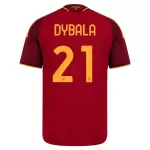 AS Roma Dybala 21 Fotbollströja Hemma 2026/27