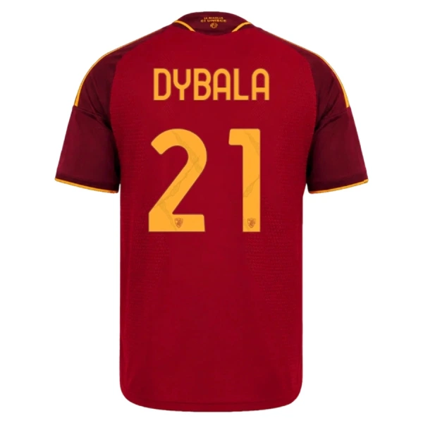 AS Roma Dybala 21 Fotbollströja Hemma 2026/27 AS Roma Dybala 21 Fotbollströja Hemma 2026/27