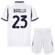 Inter Milan Barella 23 Fotbollströja Barn Borta 2026/27
