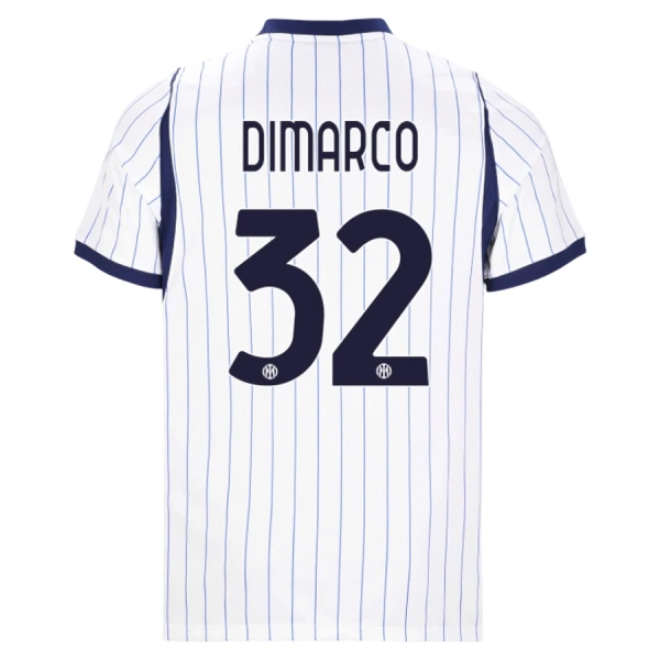 Inter Milan Dimarco 32 Fotbollströja Borta 2026/27 Inter Milan Dimarco 32 Fotbollströja Borta 2026/27