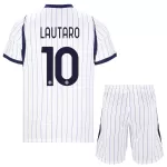 Inter Milan Lautaro 10 Fotbollströja Barn Borta 2026/27