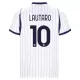 Inter Milan Lautaro 10 Fotbollströja Borta 2026/27 Inter Milan Lautaro 10 Fotbollströja Borta 2026/27