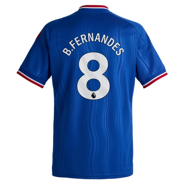 Manchester United Bruno Fernandes 8 Fotbollströja Barn Borta 2026/27