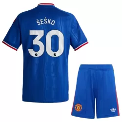 Manchester United Sesko 30 Fotbollströja Barn Borta 2026/27 Manchester United Sesko 30 Fotbollströja Barn Borta 2026/27