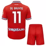 Napoli De Bruyne 11 Fotbollströja Barn Tredje 2026/27