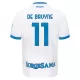 Napoli De Bruyne 11 Fotbollströja Borta 2026/27 Napoli De Bruyne 11 Fotbollströja Borta 2026/27