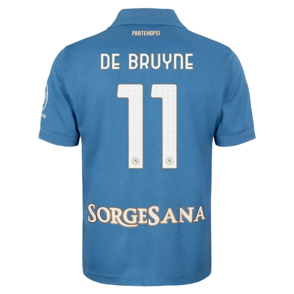 Napoli De Bruyne 11 Fotbollströja Hemma 2026/27 Napoli De Bruyne 11 Fotbollströja Hemma 2026/27