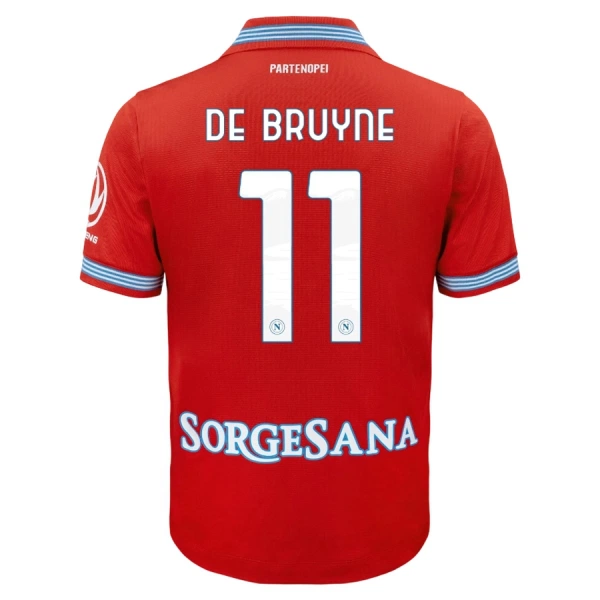 Napoli De Bruyne 11 Fotbollströja Tredje 2026/27