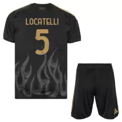 Juventus Locatelli 5 Fotbollströja Barn Tredje 2026/27 Juventus Locatelli 5 Fotbollströja Barn Tredje 2026/27