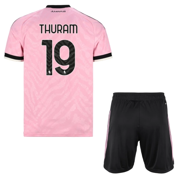 Juventus Thuram 19 Fotbollströja Barn Borta 2026/27 Juventus Thuram 19 Fotbollströja Barn Borta 2026/27