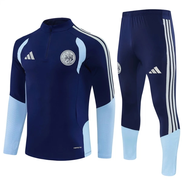 Ajax Amsterdam Träningströjasats Quarter-Zip 2026/27 Blå Ajax Amsterdam Träningströjasats Quarter-Zip 2026/27 Blå