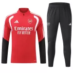 Arsenal Träningströjasats Quarter-Zip 2026/27 Röd