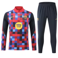 Barcelona Träningströjasats Quarter-Zip 2026/27 Röd