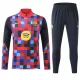 Barcelona Träningströjasats Quarter-Zip 2026/27 Röd