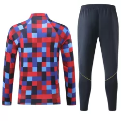 Barcelona Träningströjasats Quarter-Zip 2026/27 Röd