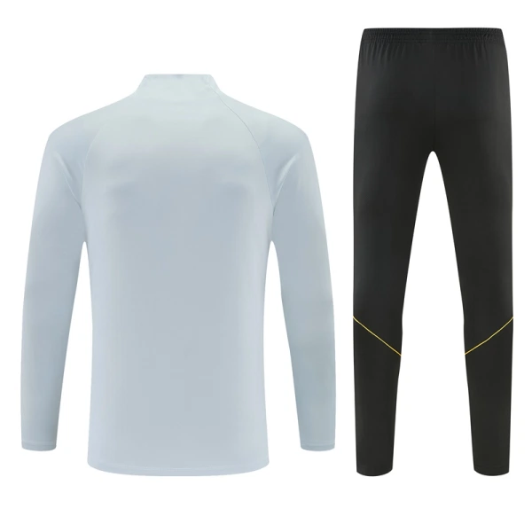 Barcelona Träningströjasats Quarter-Zip 2026/27 Vit