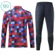 Barcelona Träningströjasats Quarter-Zip Barn 2026/27 Röd