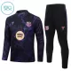 Barcelona Träningströjasats Quarter-Zip Barn 2026/27 Svart Barcelona Träningströjasats Quarter-Zip Barn 2026/27 Svart