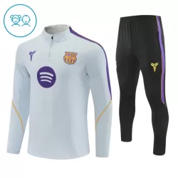 Barcelona Träningströjasats Quarter-Zip Barn 2026/27 Vit Barcelona Träningströjasats Quarter-Zip Barn 2026/27 Vit