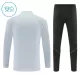 Barcelona Träningströjasats Quarter-Zip Barn 2026/27 Vit