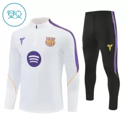 Barcelona Träningströjasats Quarter-Zip Barn 2026/27 Vit Barcelona Träningströjasats Quarter-Zip Barn 2026/27 Vit