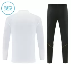 Barcelona Träningströjasats Quarter-Zip Barn 2026/27 Vit