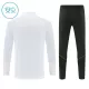 Barcelona Träningströjasats Quarter-Zip Barn 2026/27 Vit