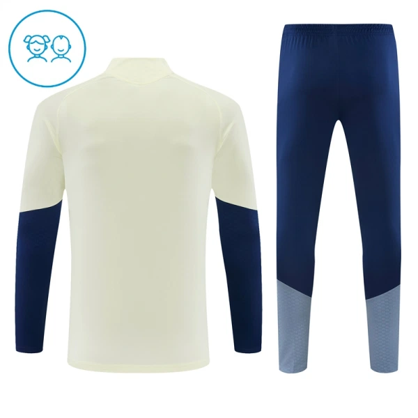 FC Bayern München Träningströjasats Quarter-Zip Barn 2026/27 Vit