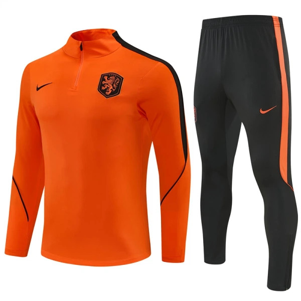Holland Träningströjasats Quarter-Zip 2026/27 Orange