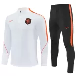 Holland Träningströjasats Quarter-Zip 2026/27 Vit