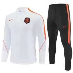 Holland Träningströjasats Quarter-Zip 2026/27 Vit