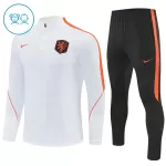 Holland Träningströjasats Quarter-Zip Barn 2026/27 Vit
