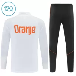 Holland Träningströjasats Quarter-Zip Barn 2026/27 Vit