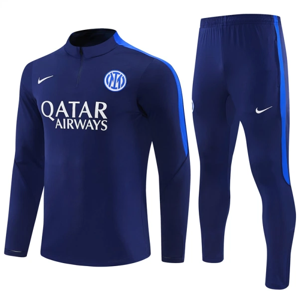 Inter Milan Träningströjasats Quarter-Zip 2026/27 Blå