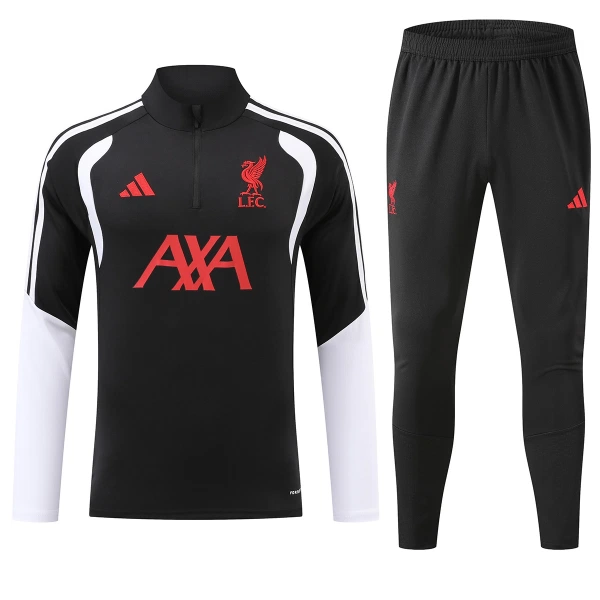 Liverpool Träningströjasats Quarter-Zip 2026/27 Svart Liverpool Träningströjasats Quarter-Zip 2026/27 Svart
