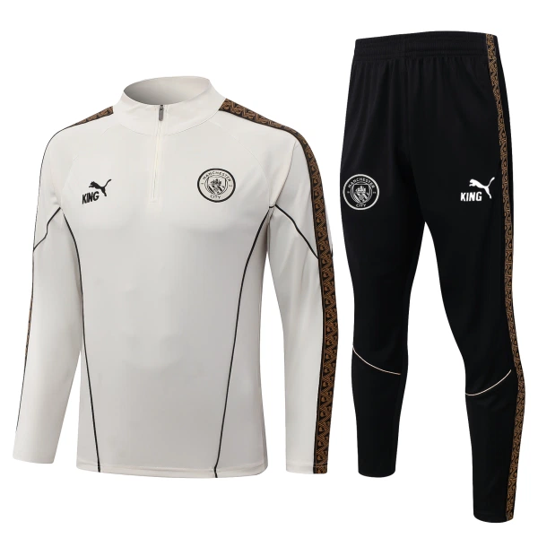 Manchester City Träningströjasats Quarter-Zip 2026/27 Grå Manchester City Träningströjasats Quarter-Zip 2026/27 Grå