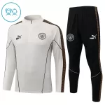 Manchester City Träningströjasats Quarter-Zip Barn 2026/27 Grå