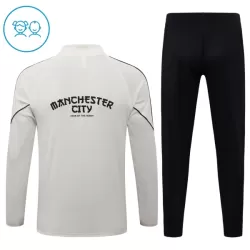 Manchester City Träningströjasats Quarter-Zip Barn 2026/27 Grå