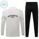 Manchester City Träningströjasats Quarter-Zip Barn 2026/27 Grå