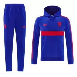 Manchester United Hoodie Träningströjasats 2026/27 Blå