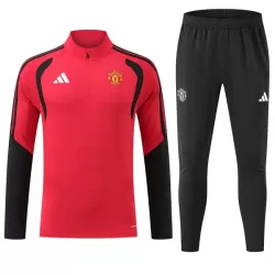 Manchester United Träningströjasats Quarter-Zip 2026/27 Röd Manchester United Träningströjasats Quarter-Zip 2026/27 Röd