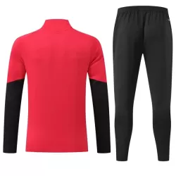 Manchester United Träningströjasats Quarter-Zip 2026/27 Röd