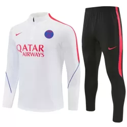 Paris Saint-Germain Träningströjasats Quarter-Zip 2026/27 Vit