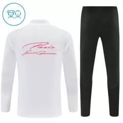 Paris Saint-Germain Träningströjasats Quarter-Zip Barn 2026/27 Vit